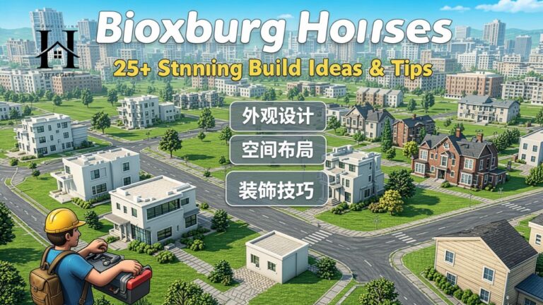 Bloxburg Houses 25+ Stunning Build Ideas & Tips