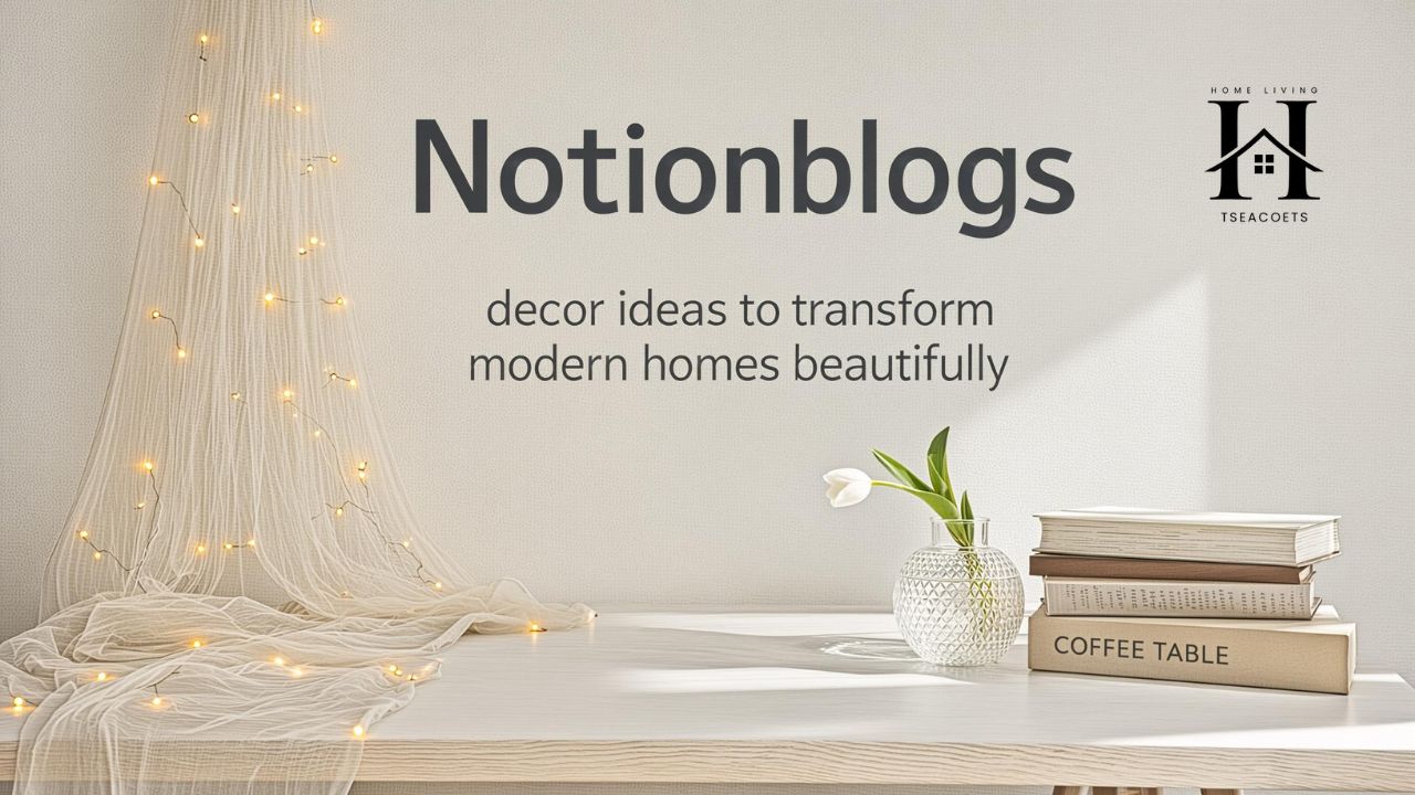 Notionblogs décor ideas to transform modern homes beautifully