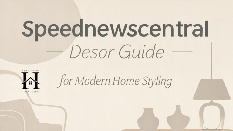 Speednewscentral Decor Guide for Modern Home Styling
