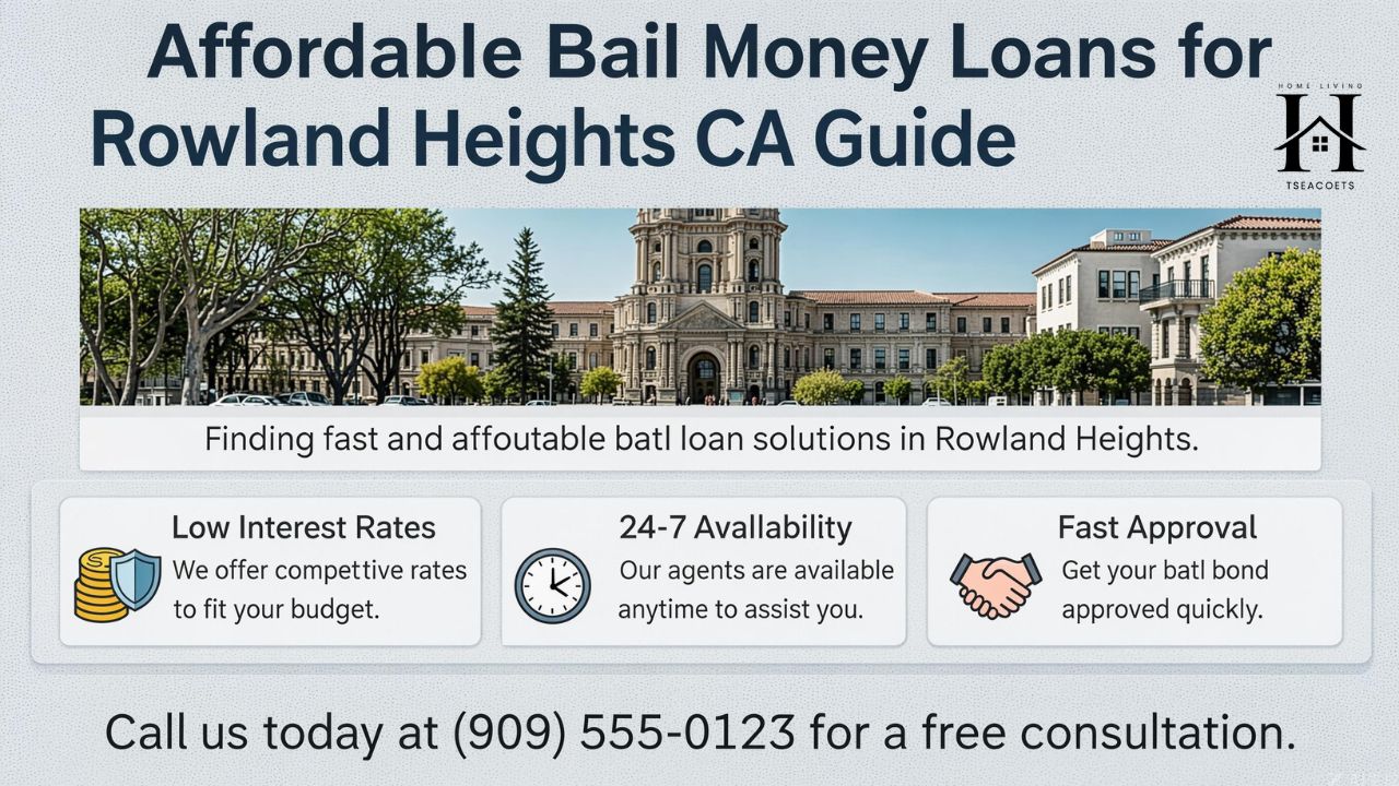 Affordable Bail Money Loans Rowland Heights CA Guide