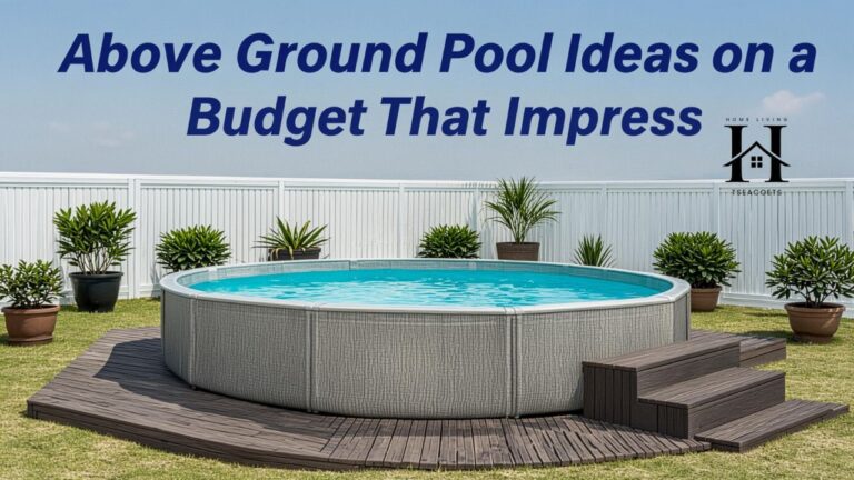Above Ground Pool Ideas on a Budget