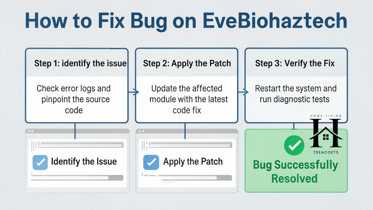 How to Fix Bug on EveBiohazTech Step-by-Step Guide